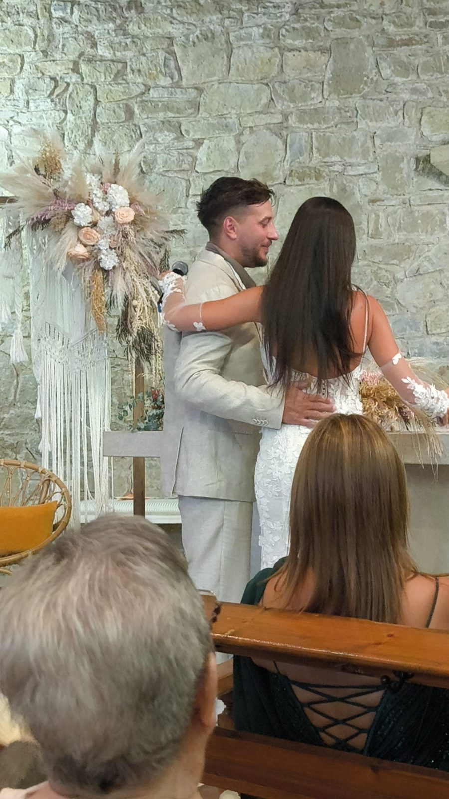 Foto de un invitado en la boda de Raquel y Cristian