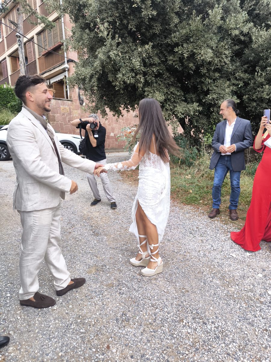 Foto de un invitado en la boda de Raquel y Cristian