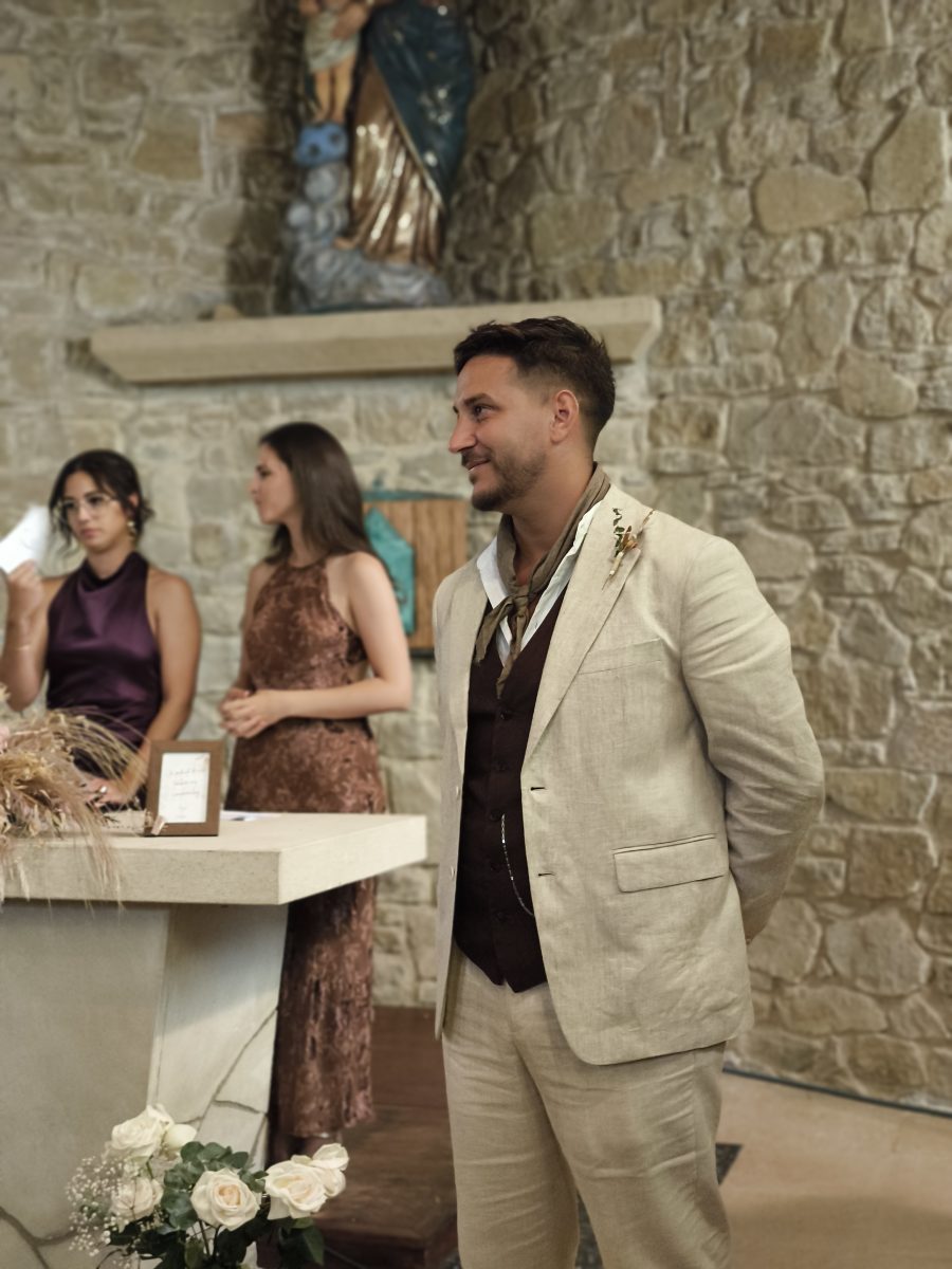 Foto de un invitado en la boda de Raquel y Cristian