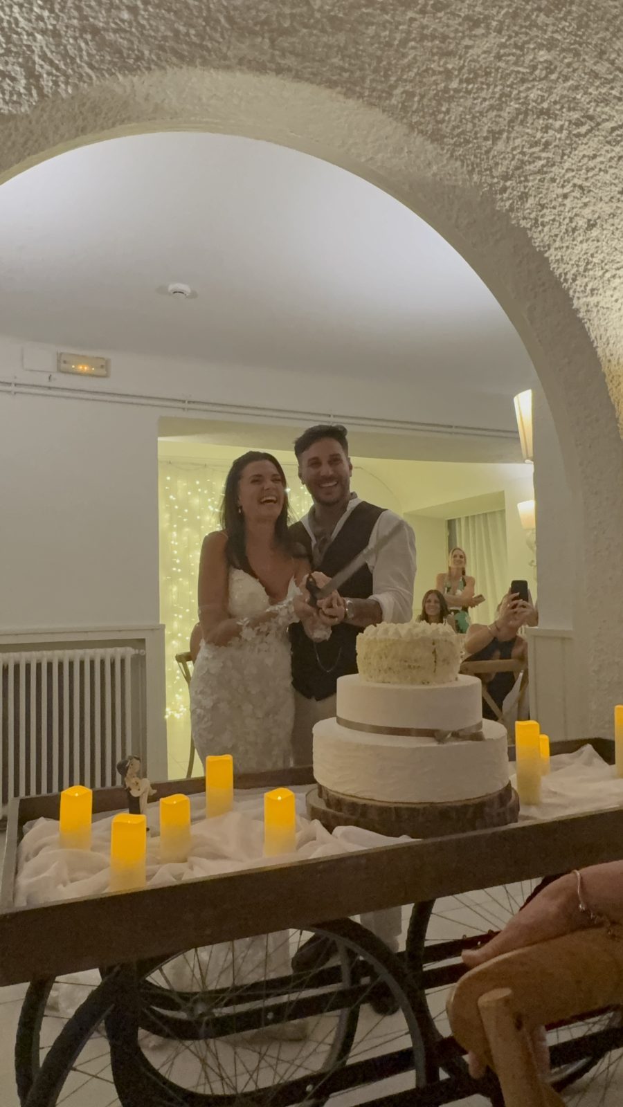 Foto de un invitado en la boda de Raquel y Cristian