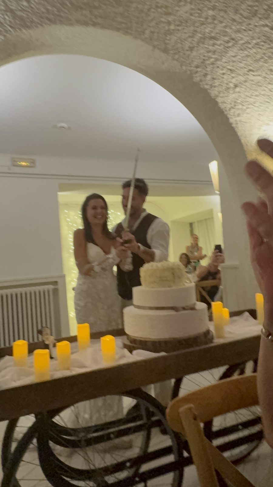 Foto de un invitado en la boda de Raquel y Cristian