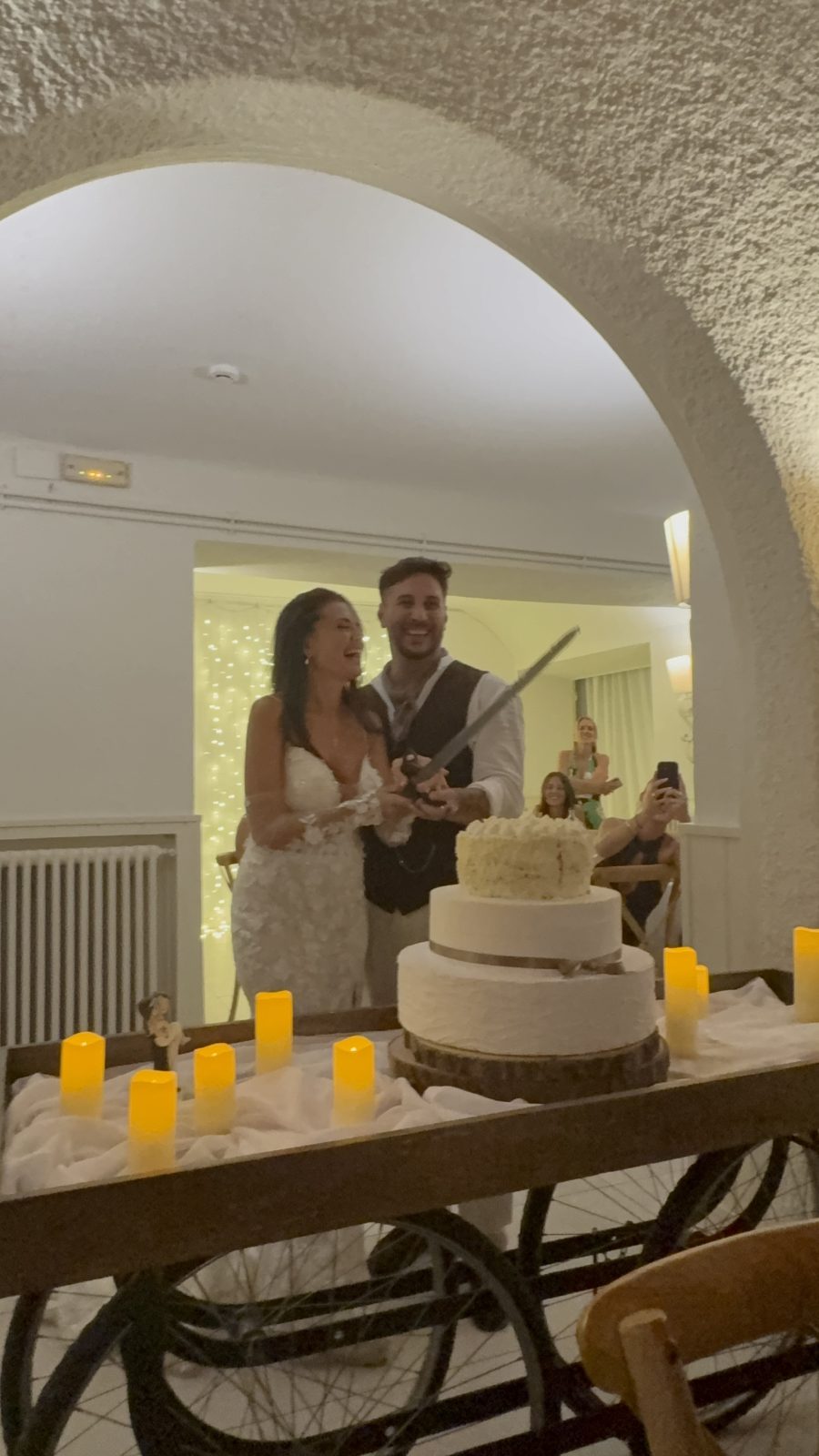 Foto de un invitado en la boda de Raquel y Cristian