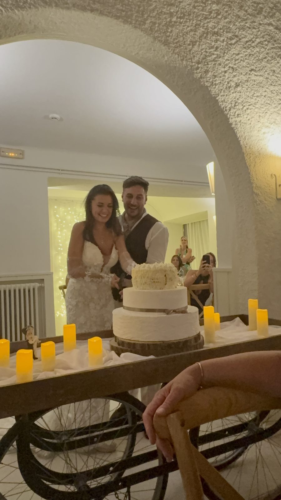 Foto de un invitado en la boda de Raquel y Cristian