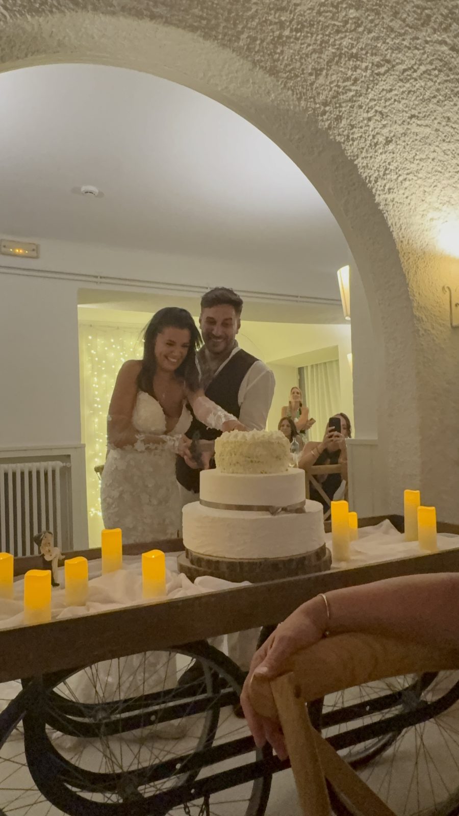 Foto de un invitado en la boda de Raquel y Cristian