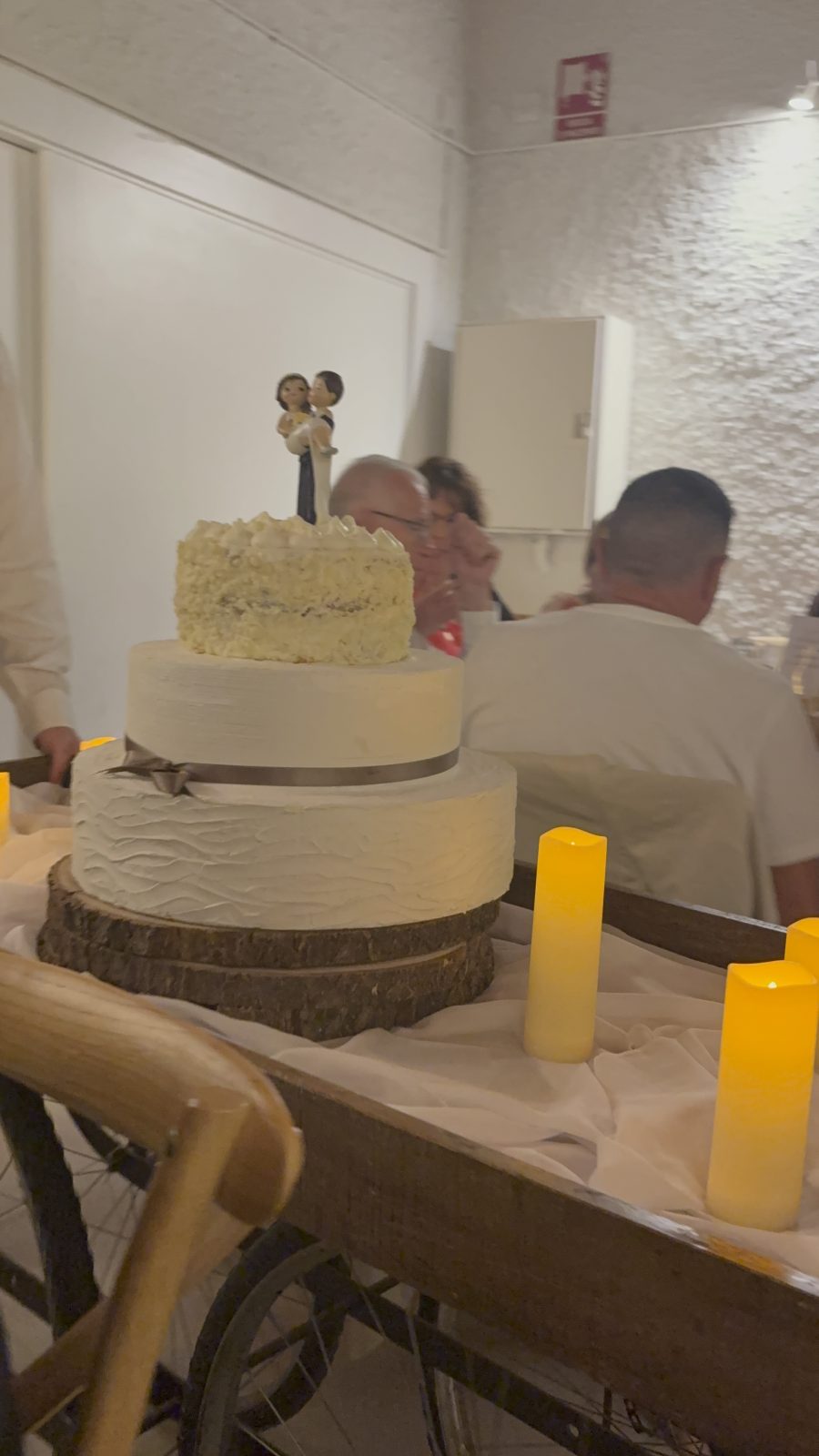 Foto de un invitado en la boda de Raquel y Cristian