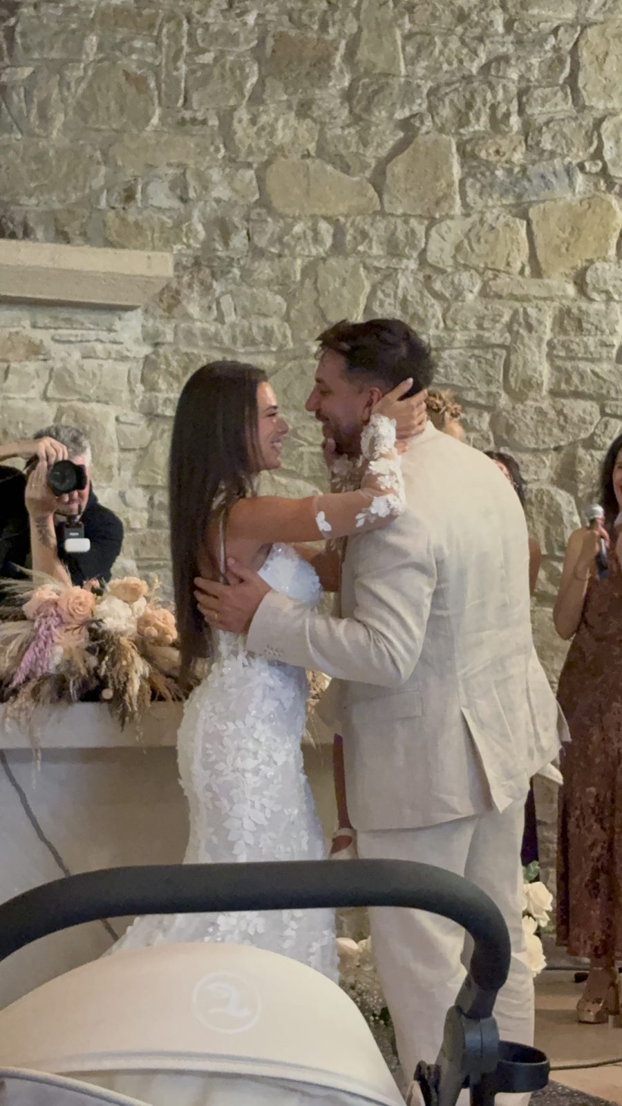 Foto de un invitado en la boda de Raquel y Cristian