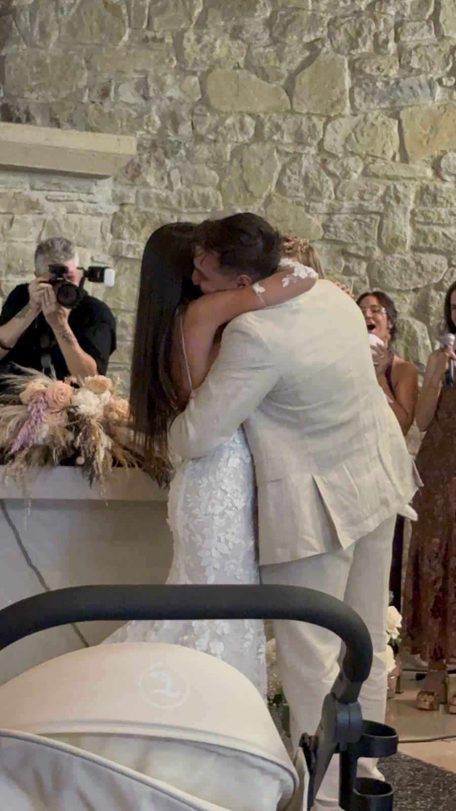 Foto de un invitado en la boda de Raquel y Cristian