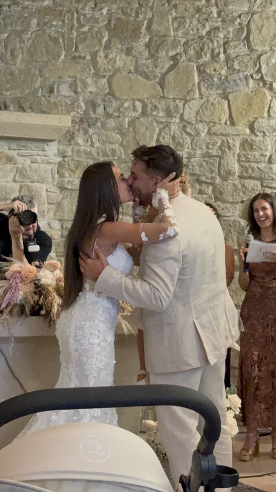 Foto de un invitado en la boda de Raquel y Cristian