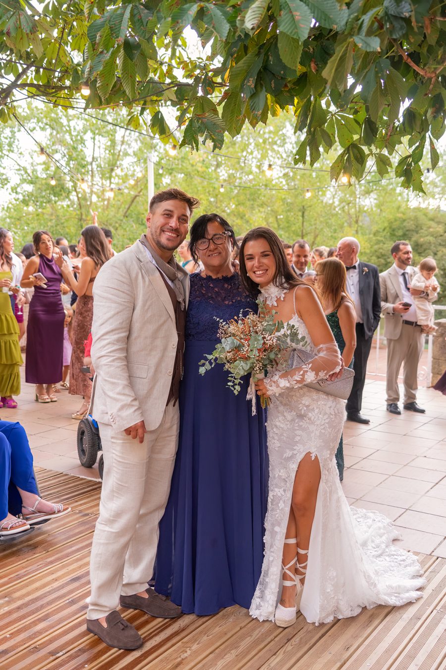 Foto de un invitado en la boda de Raquel y Cristian