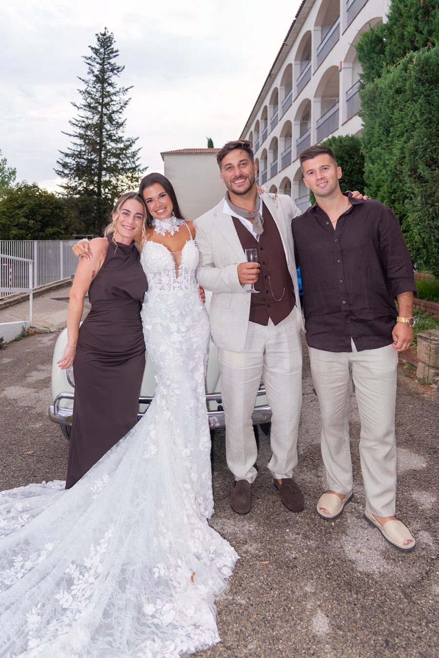 Foto de un invitado en la boda de Raquel y Cristian