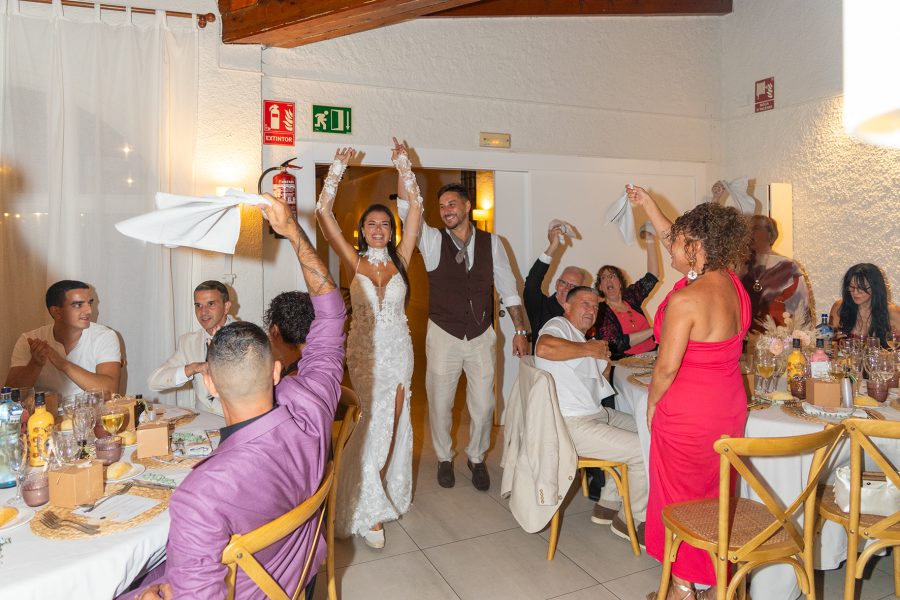 Foto de un invitado en la boda de Raquel y Cristian