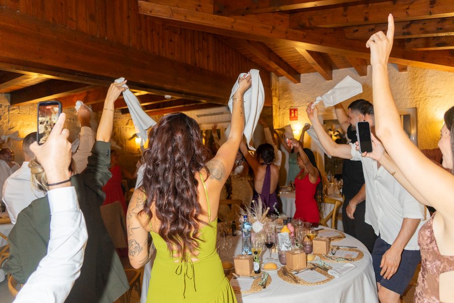 Foto de un invitado en la boda de Raquel y Cristian