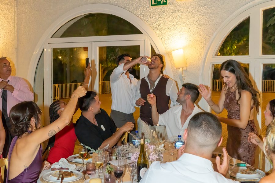 Foto de un invitado en la boda de Raquel y Cristian