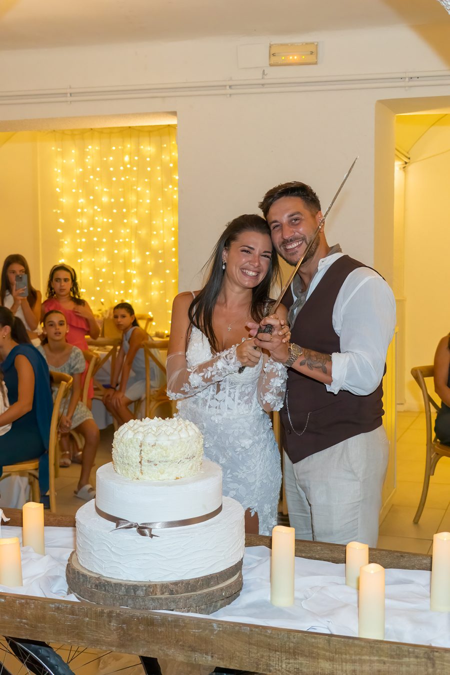 Foto de un invitado en la boda de Raquel y Cristian