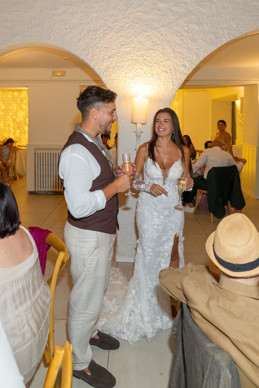 Foto de un invitado en la boda de Raquel y Cristian