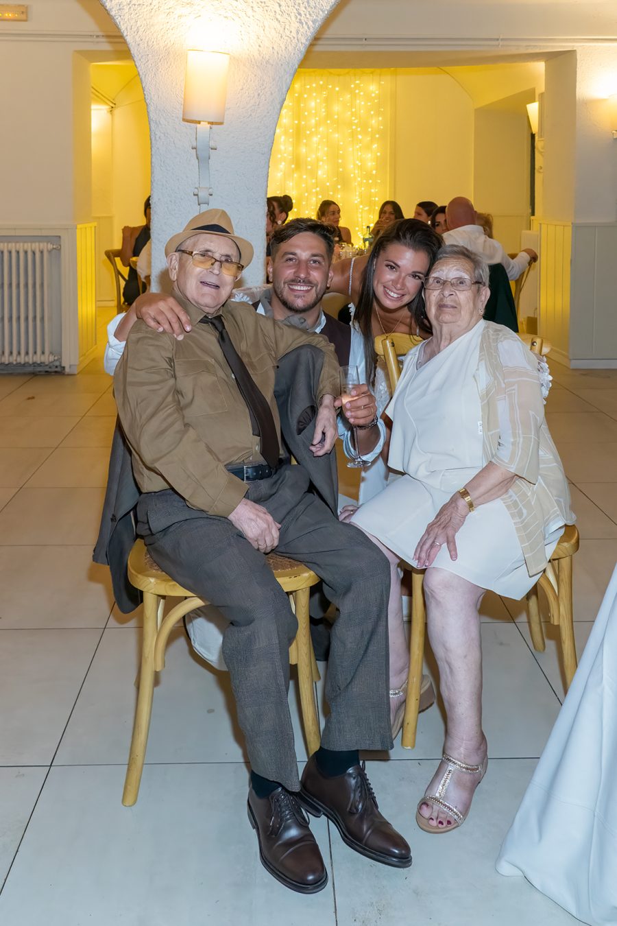 Foto de un invitado en la boda de Raquel y Cristian
